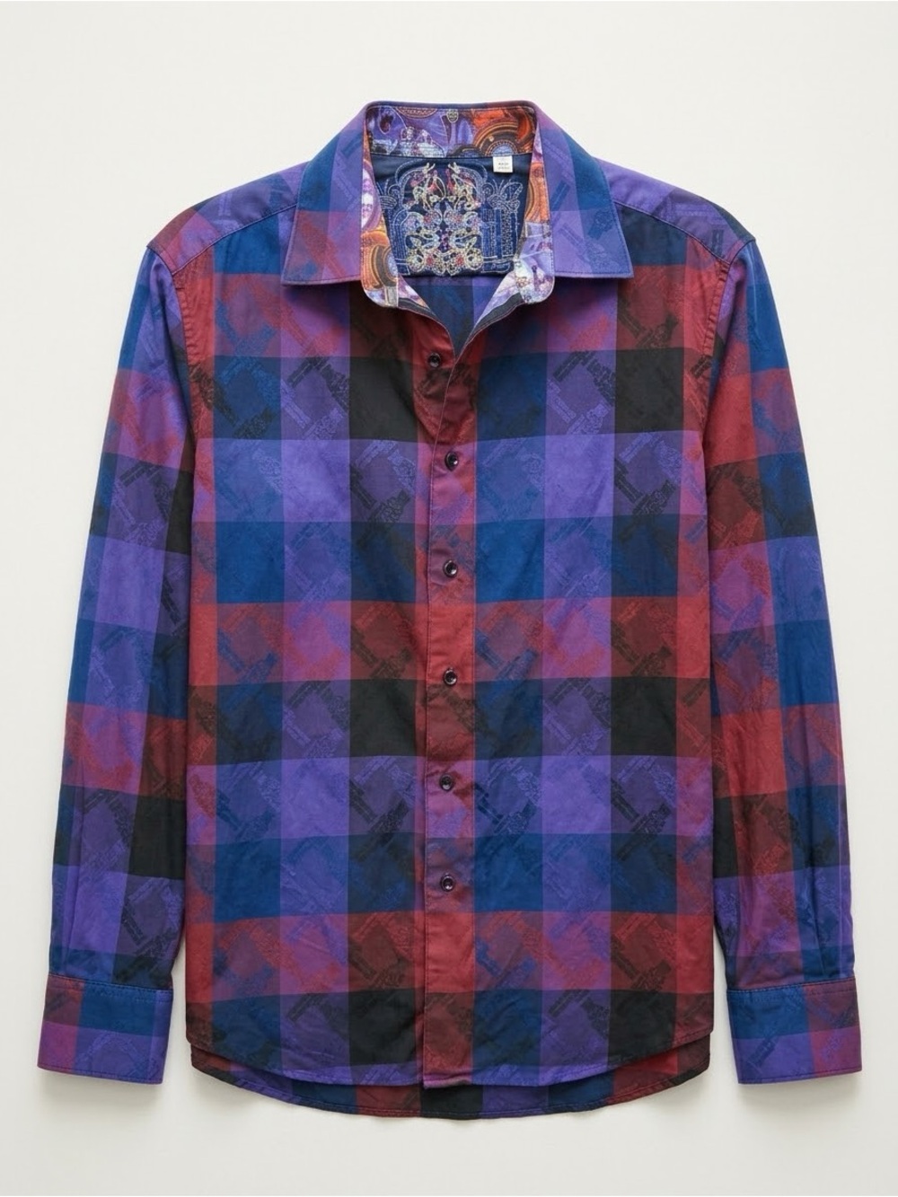 Robert Graham Nutcracker Shirt Size Large Holiday Festive Christmas